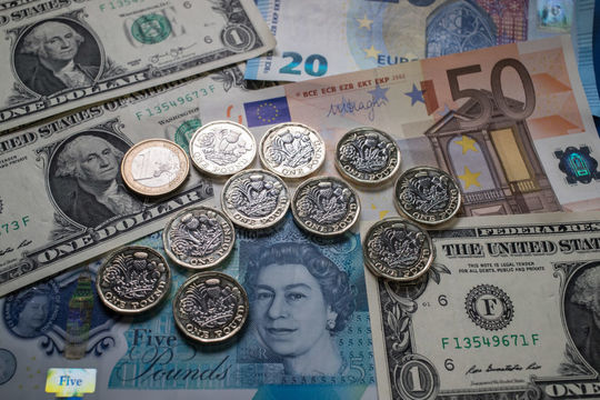 各国の紙幣と硬貨