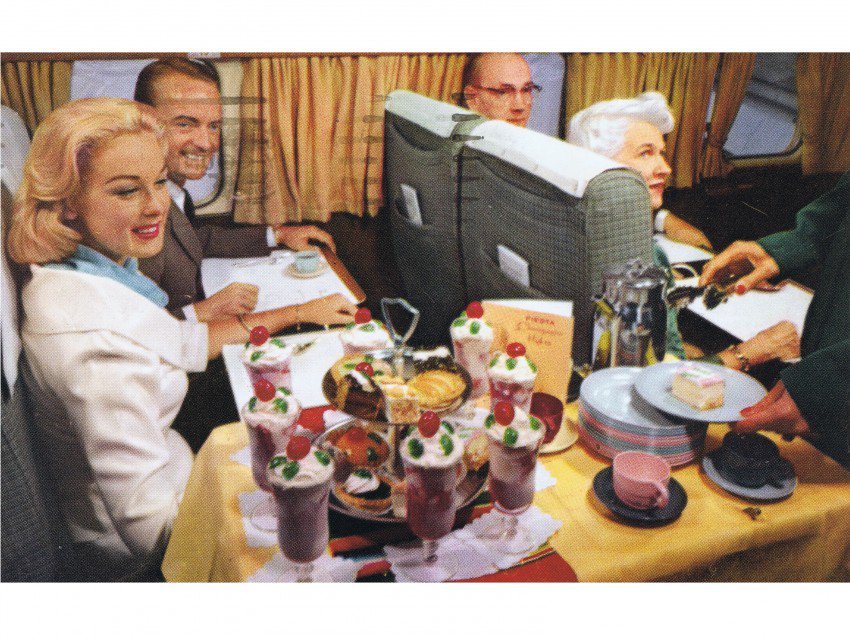 Braniff ブラニフ航空 ファーストクラス ディナーセット／機内食 20220613-022.jpg