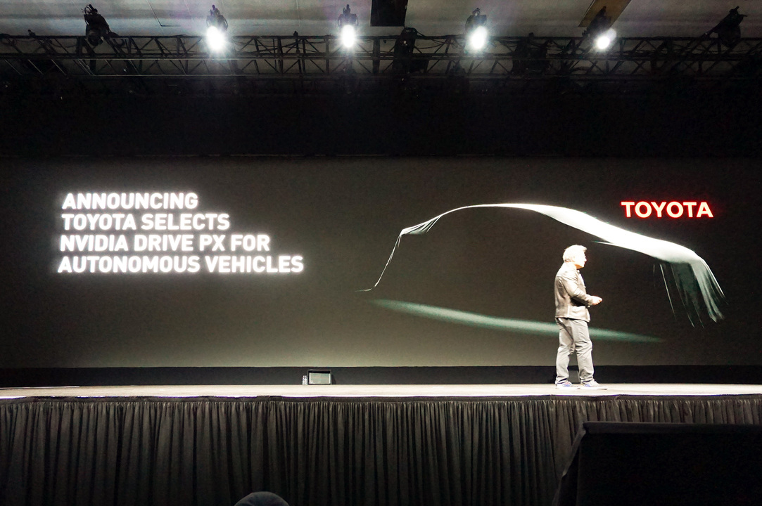 GTC2017でのトヨタ提携発表