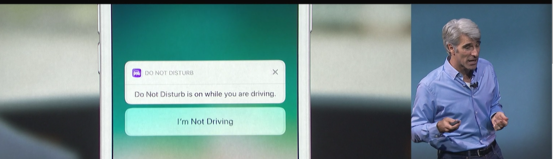 次期iphoneには ながら運転事故 防止機能 ドライブモード が搭載 Wwdc17 Business Insider Japan
