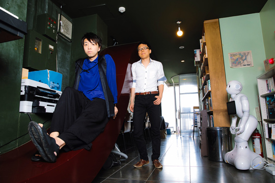 落合陽一さんと馬田隆明さん