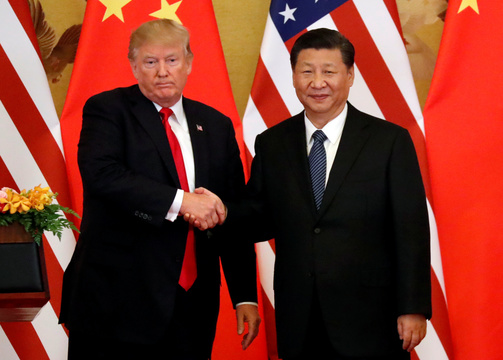 習近平氏とトランプ氏
