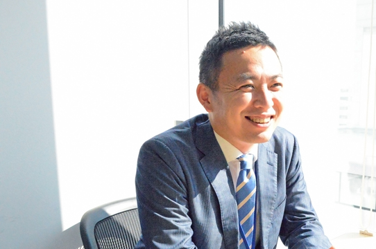 田中さんのインタビュー写真