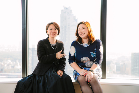 岡島悦子、篠田真貴子