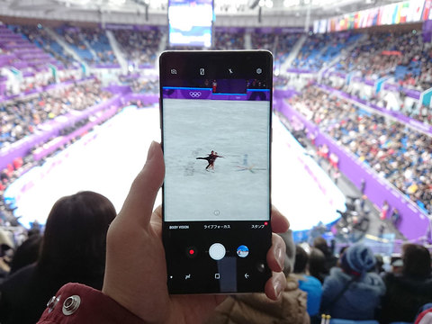 平昌オリンピック 撮影