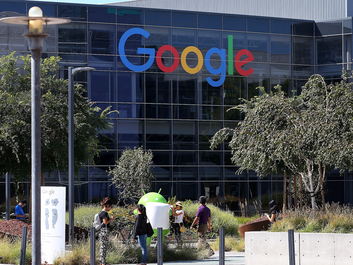 マウンテンビューにあるグーグルの本社