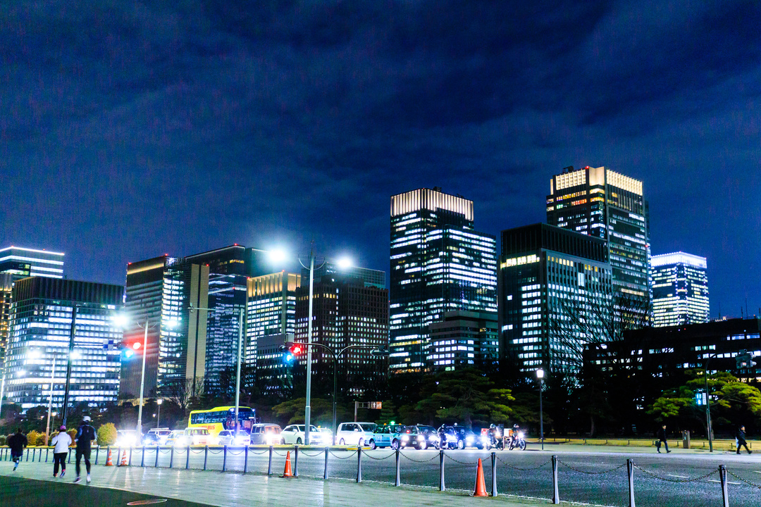 夜の日比谷・丸の内