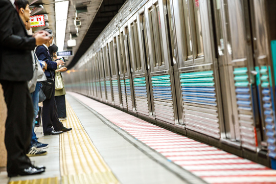 東京メトロのホーム