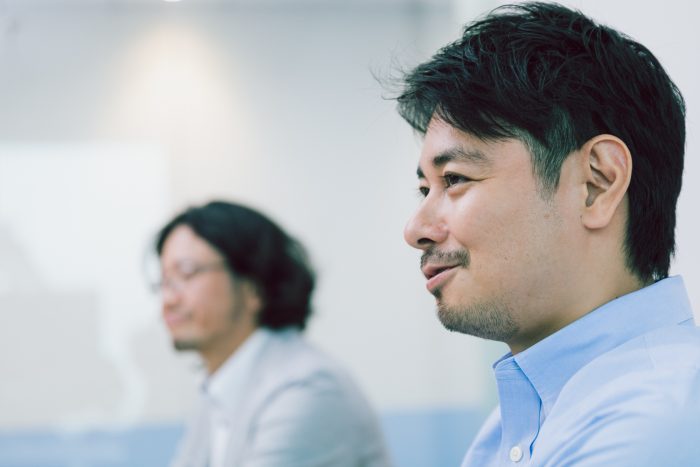 インタビューに答える大槻さん