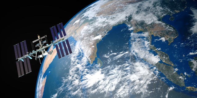 国際宇宙ステーションの写真