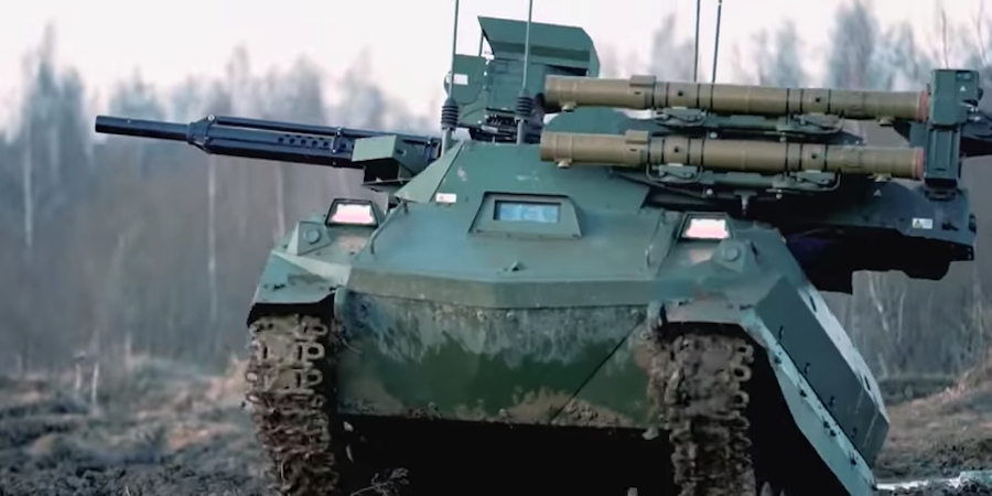 ロシア、無人戦闘車両「ウラン-9」をシリアに配備、その実力とは