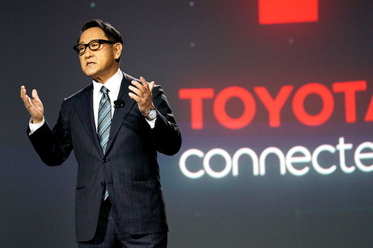 トヨタ自動車の豊田章男社長