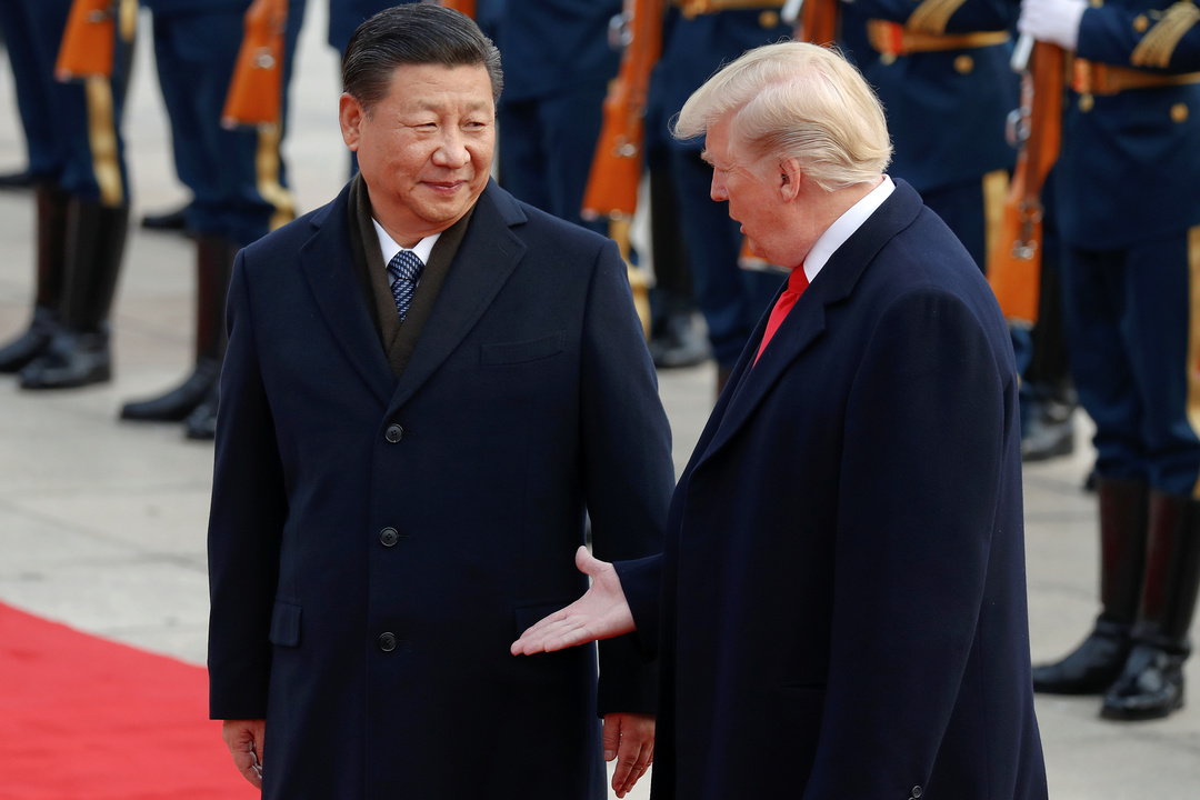 アメリカのトランプ大統領と中国の習近平国家主席