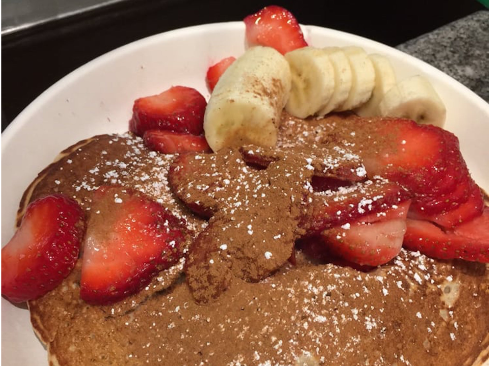 アップル旧本社ビルにあるアップルストア「インフィニット・ループ(Infinite Loop)」のメニュー。