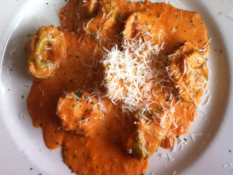 バロロ・リストランテのラビオリ。