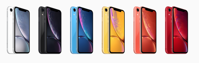 iPhone XR、独断カラーランキング