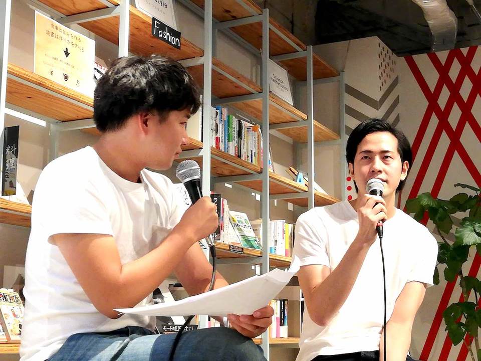 西村創一朗さんと北野唯我さん