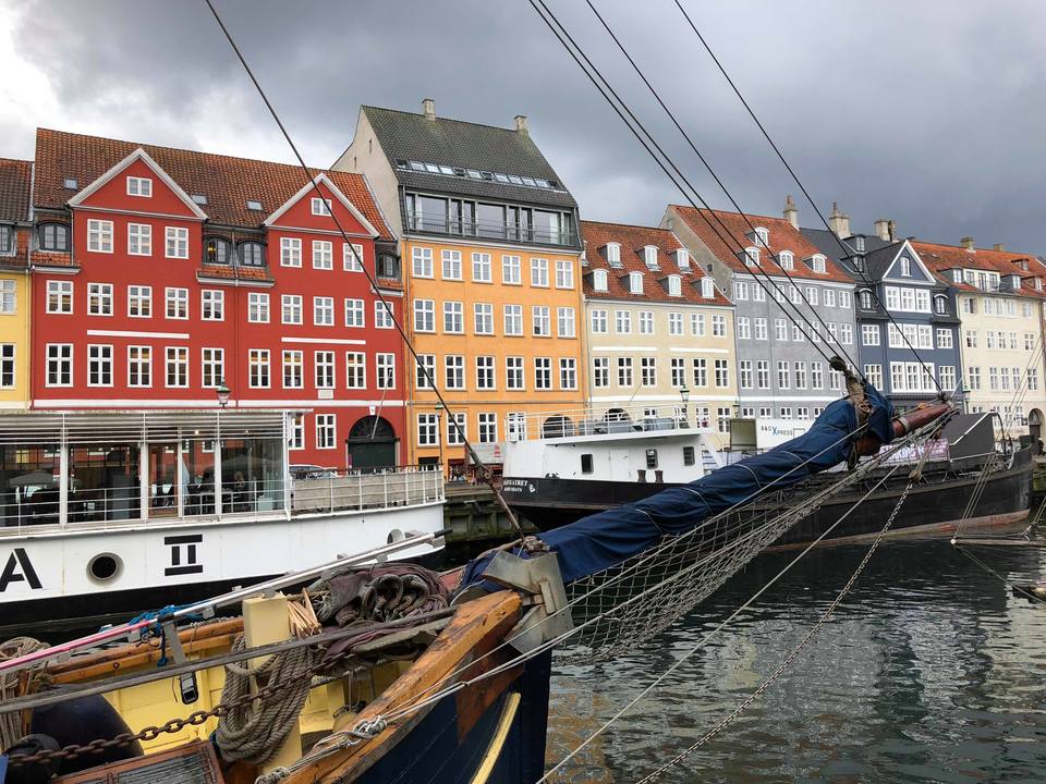 コペンハーゲンの街並み。