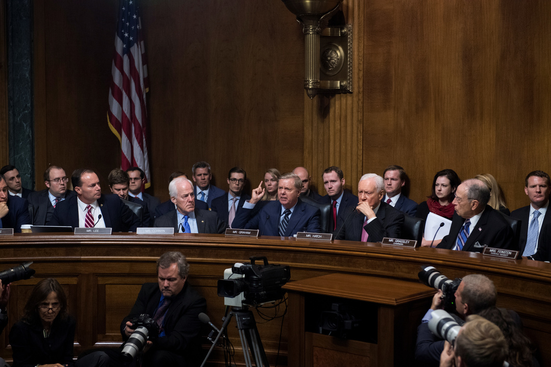 上院司法委員会の様子