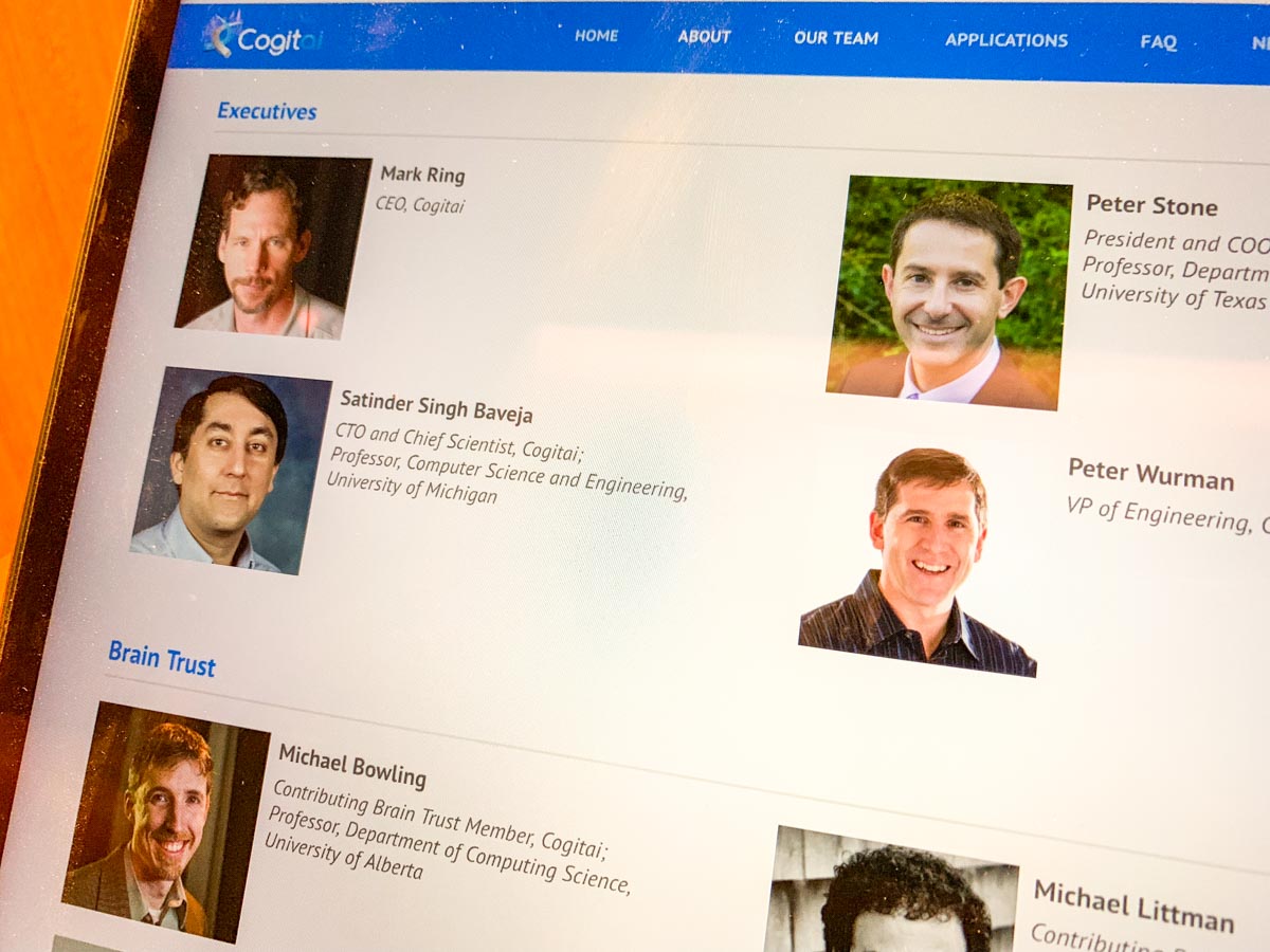 Cogitaiの創業メンバー