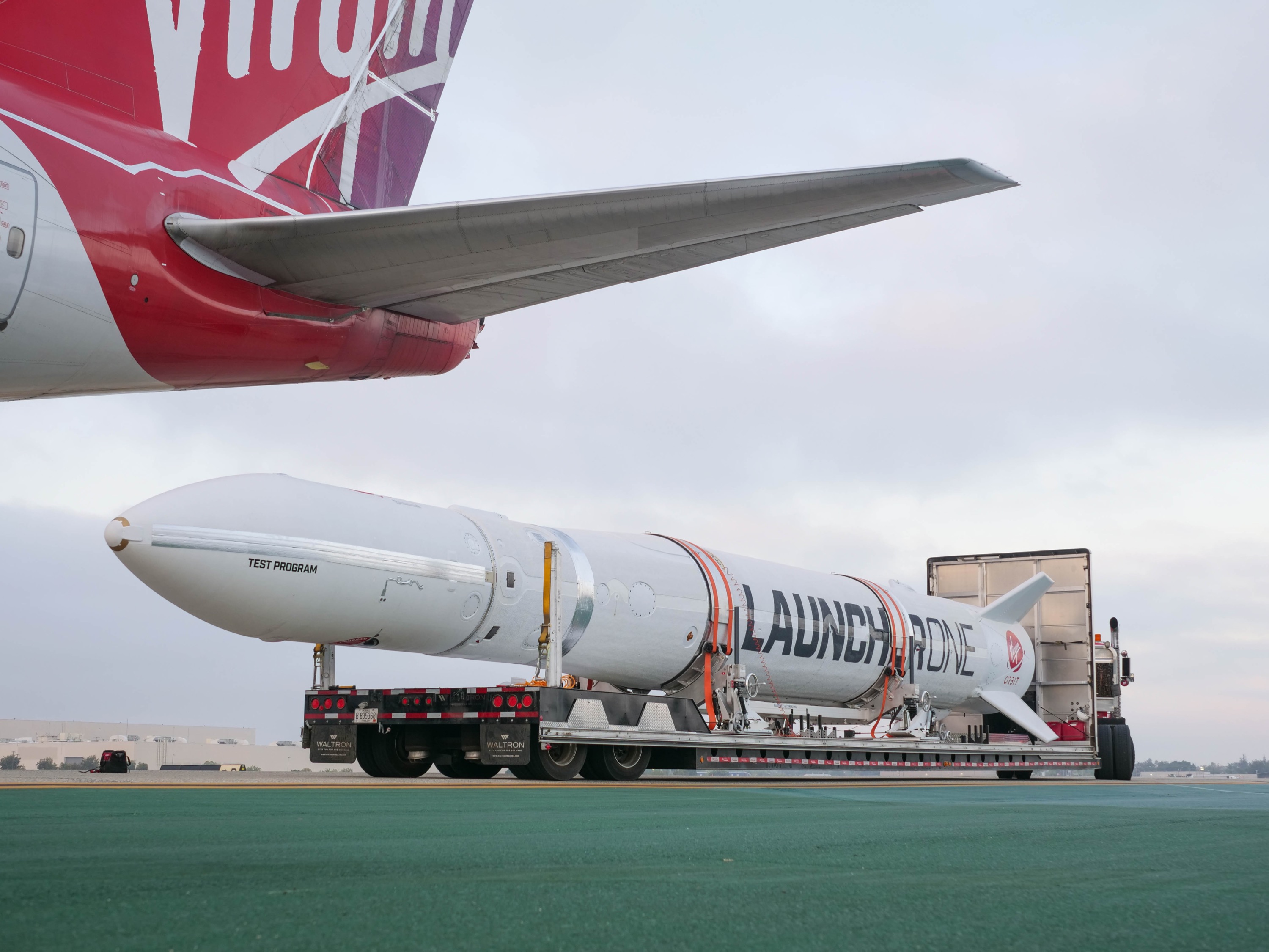 B747 400 ヴァージンオービット リチャード・ブランソンの空中発射ロケット、ボーイング747の