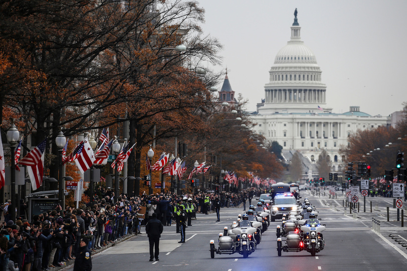 感動的な写真で振り返る ジョージ H W ブッシュ元大統領の国葬 Business Insider Japan