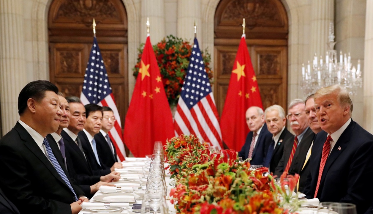 米中首脳会談。