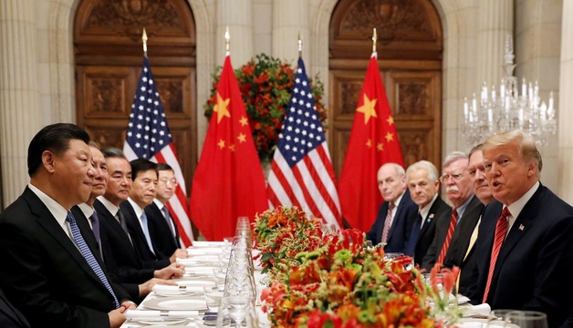 米中首脳会談。