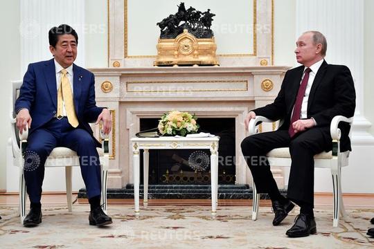 1月に行われた日露首脳会談