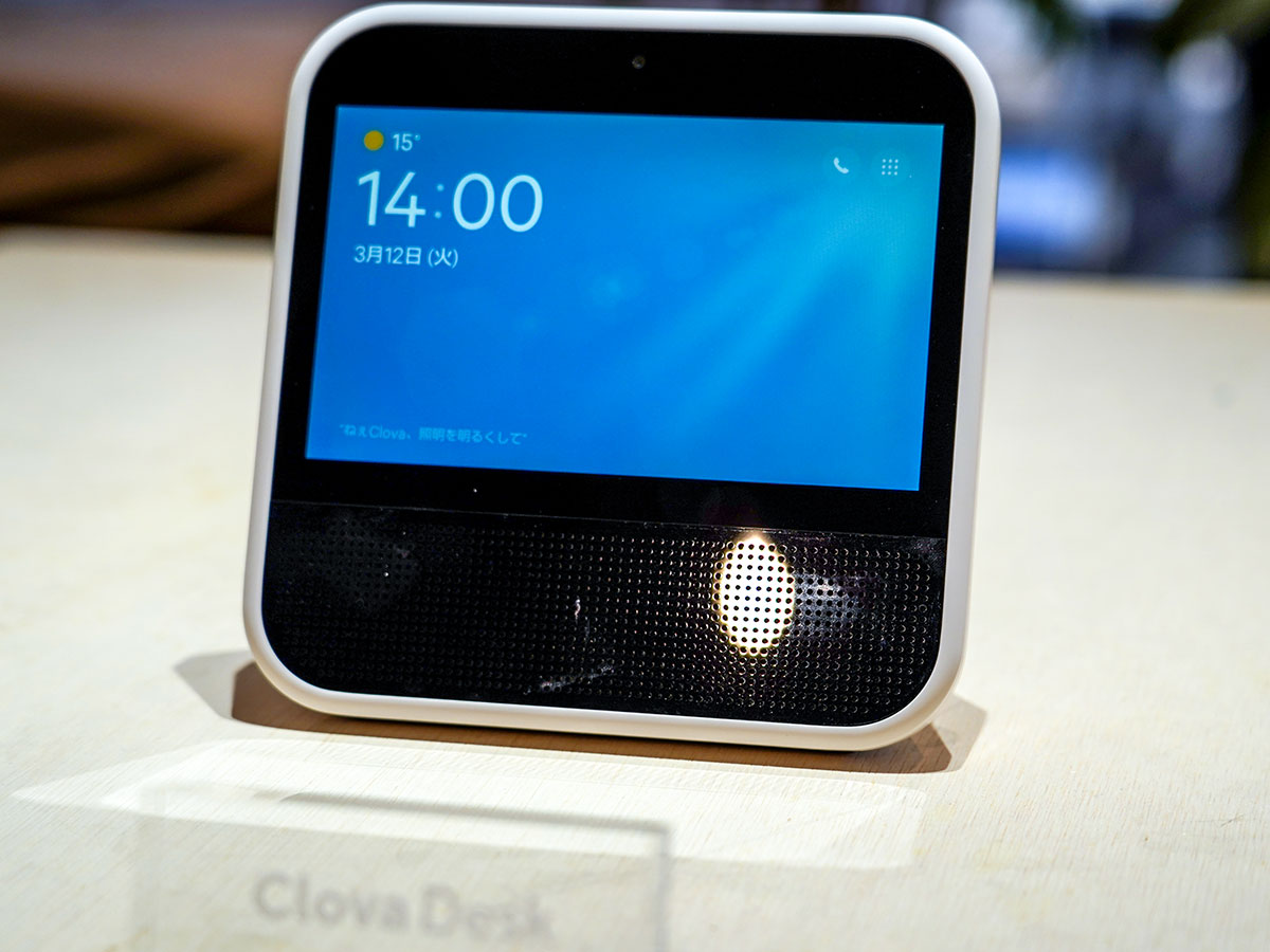 ついにLINEも参戦。スマートディスプレイ「Clova Desk」はアリか