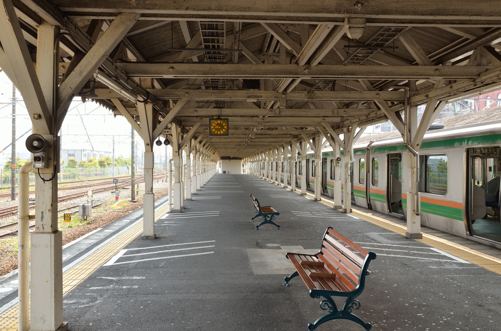 駅のホーム