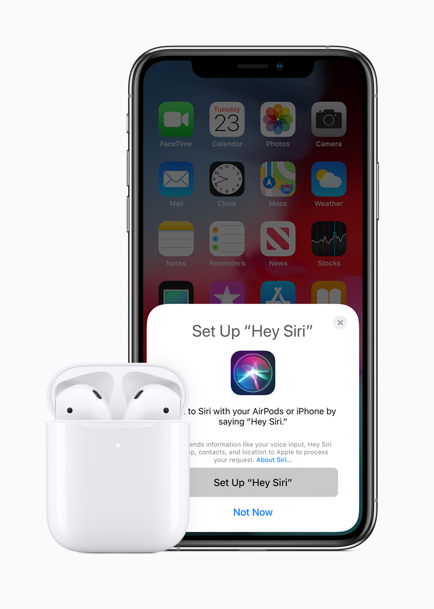 アップル「Hey Siri」が使える第2世代AirPodsを発表 ── 同時登場の