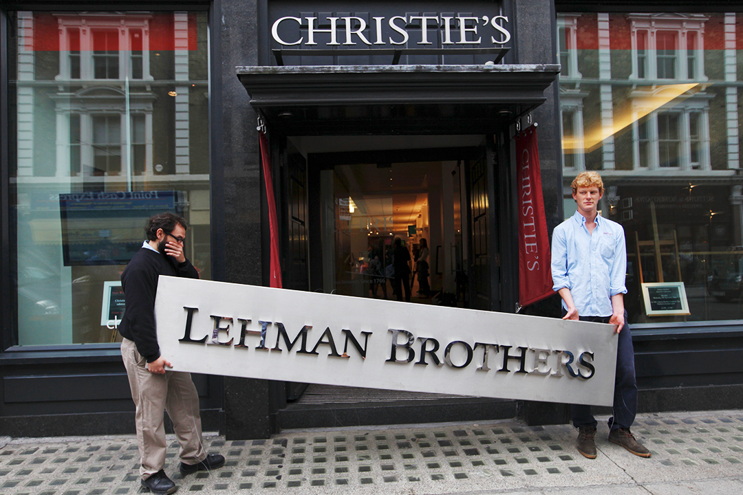 リーマンショック クリスティーズ