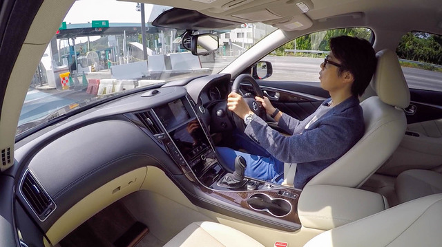 新型スカイラインはteslaキラーか プロパイロット2 0 手放し運転 総距離230キロ試乗 Business Insider Japan