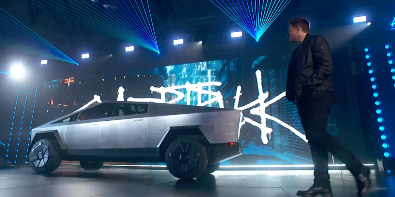 イーロン・マスクとサイバ−トラック