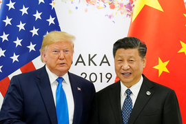 トランプ 習近平