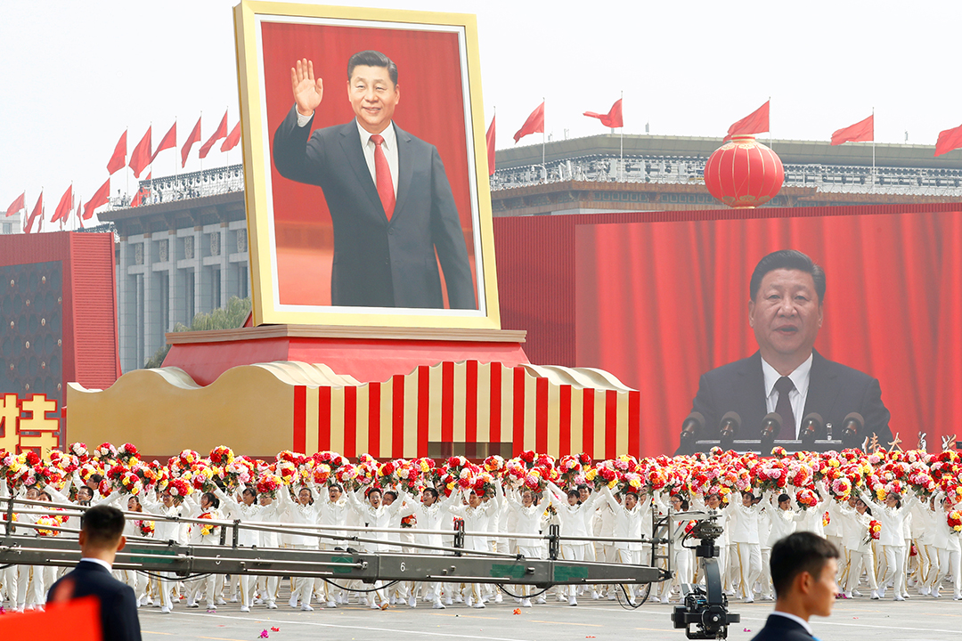 中国 天安門広場 習近平