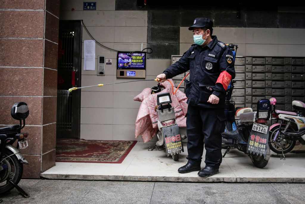 アルコール消毒