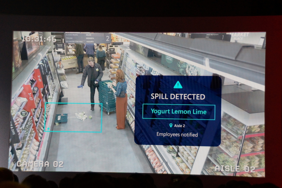 マイクロソフトの小売りのクラウド活用例