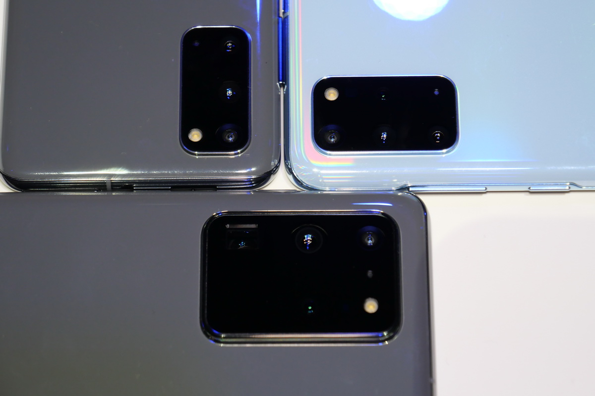 S20の背面カメラ