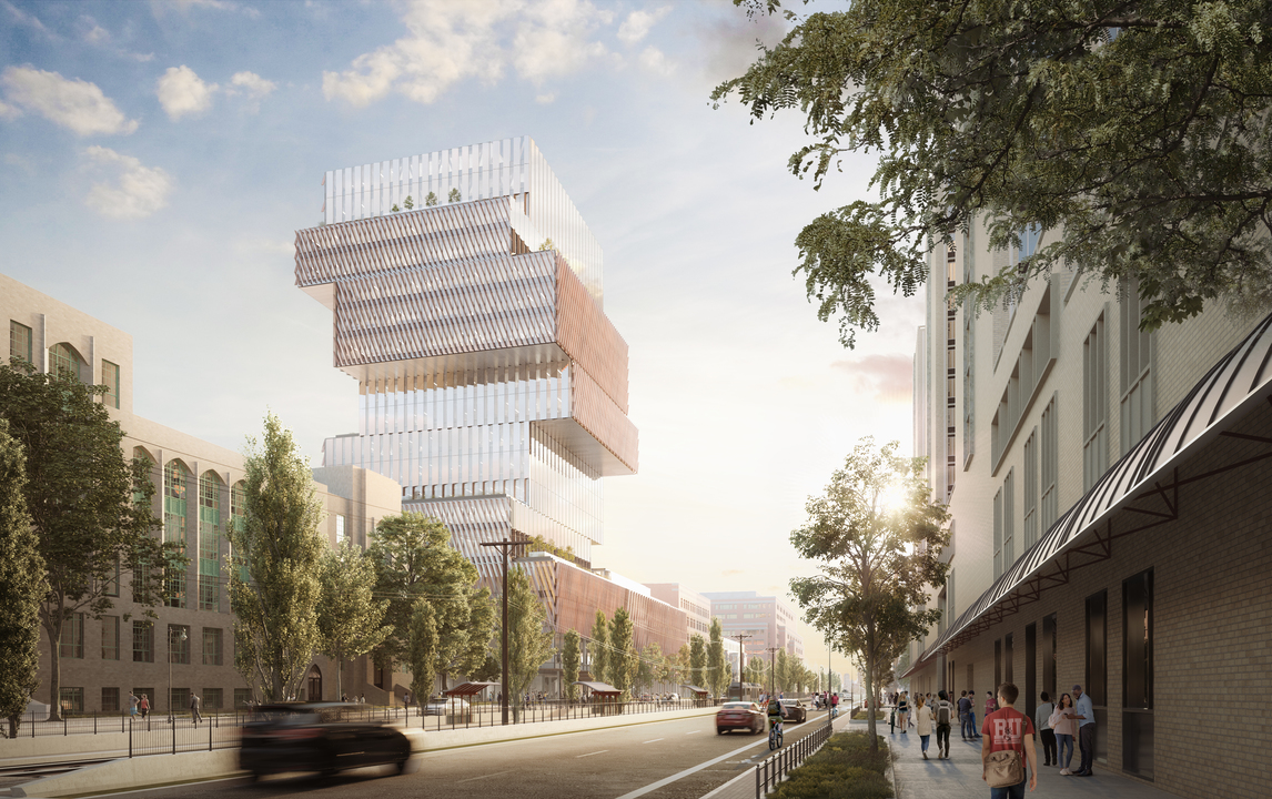 ボストン大学の新校舎