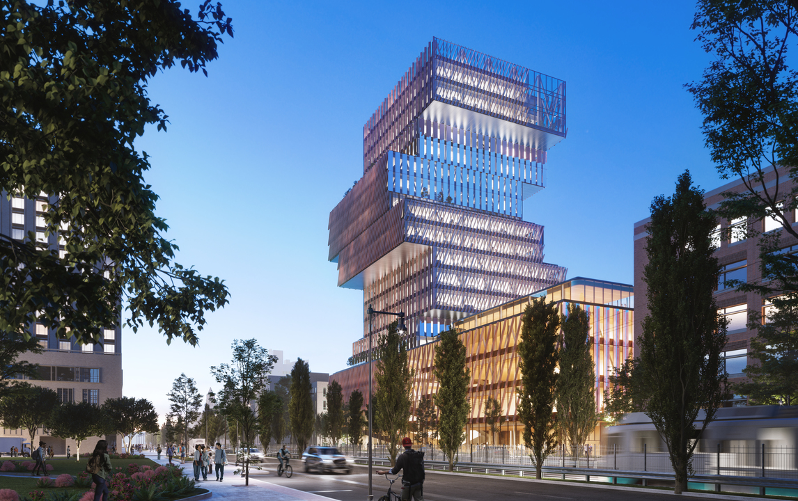 ボストン大学の新校舎