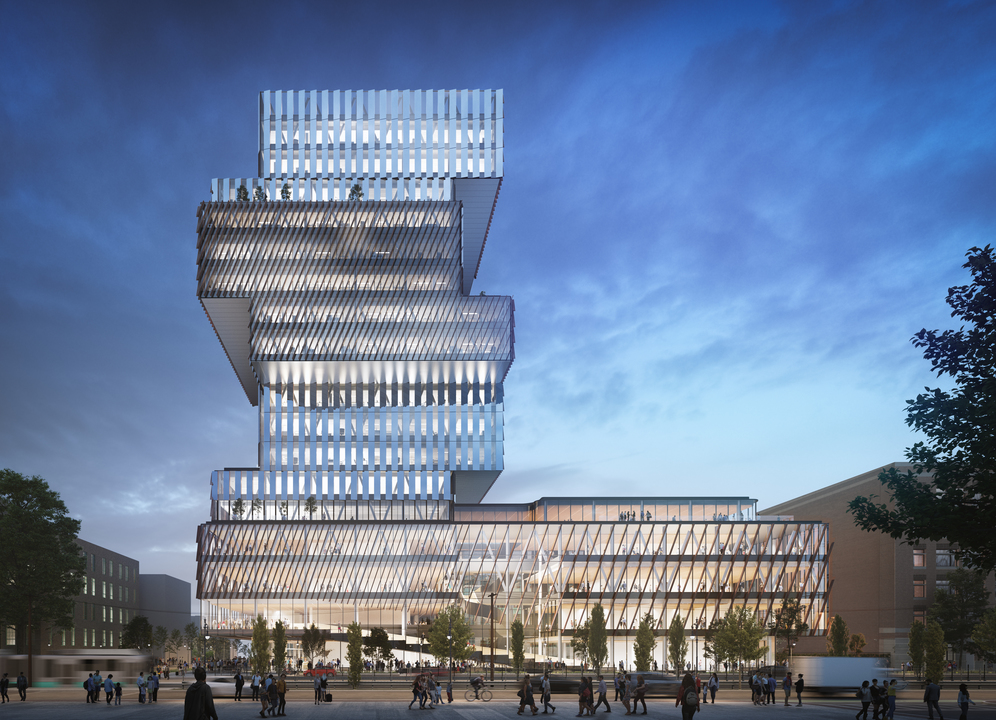 ボストン大学の新校舎