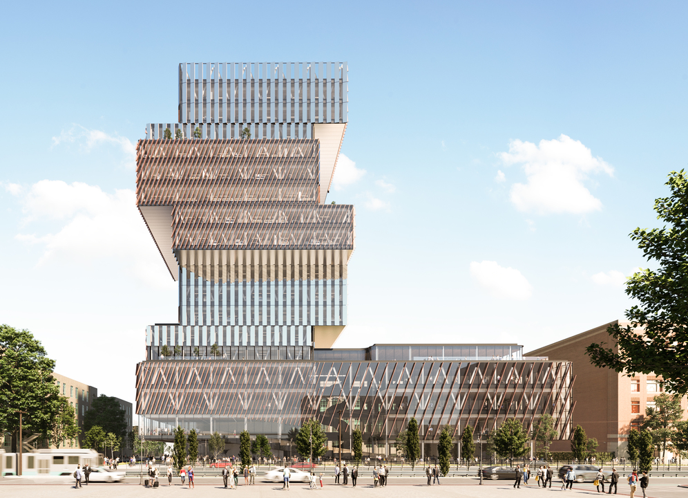 ボストン大学の新校舎