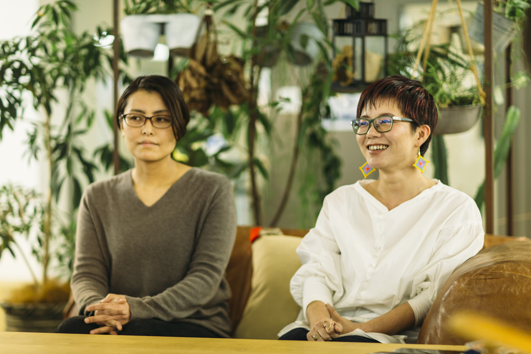 中谷さんと林さん