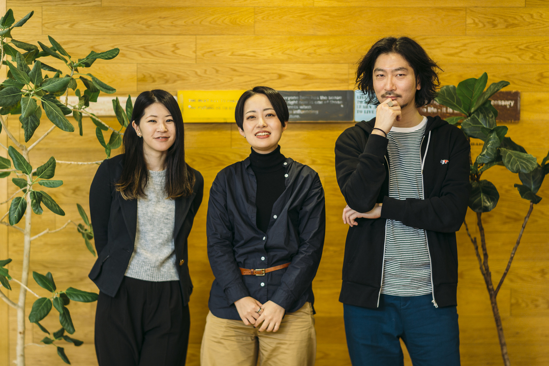 インフォバーンの若手社員3人