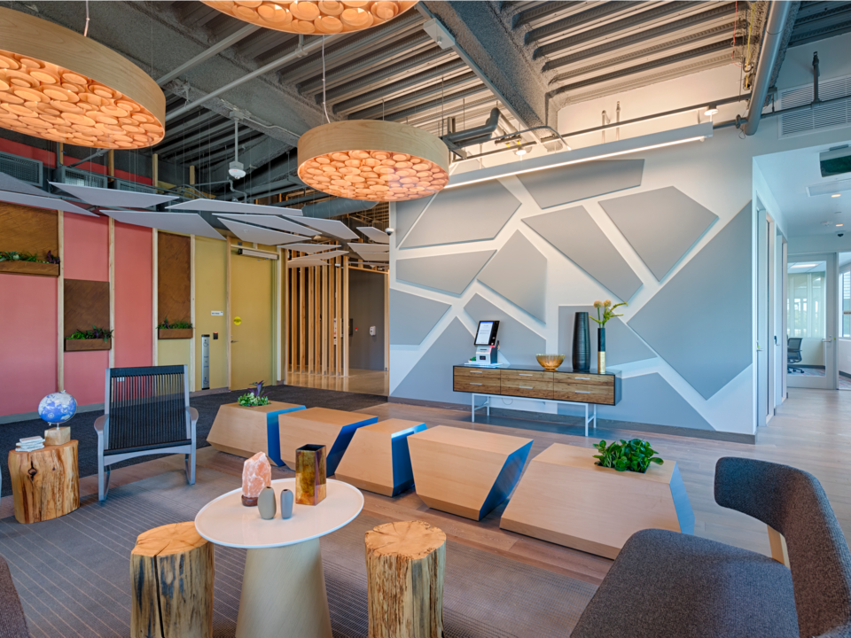 新しいアメニティスペースは、カリフォルニア州マウンテンビューの本社にある。広さは3万1000平方フィート以上