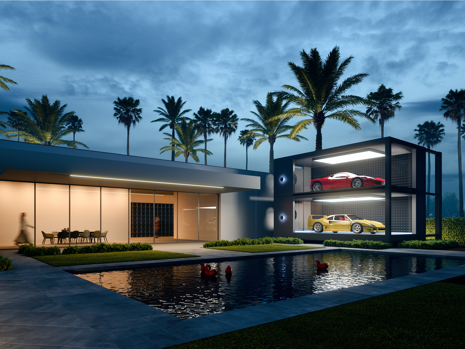 愛車が芸術品に変わる スーパーカー鑑賞用ガレージを見てみよう Business Insider Japan