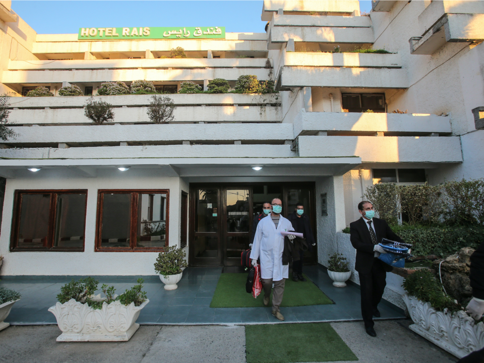 アルジェリアのホテル