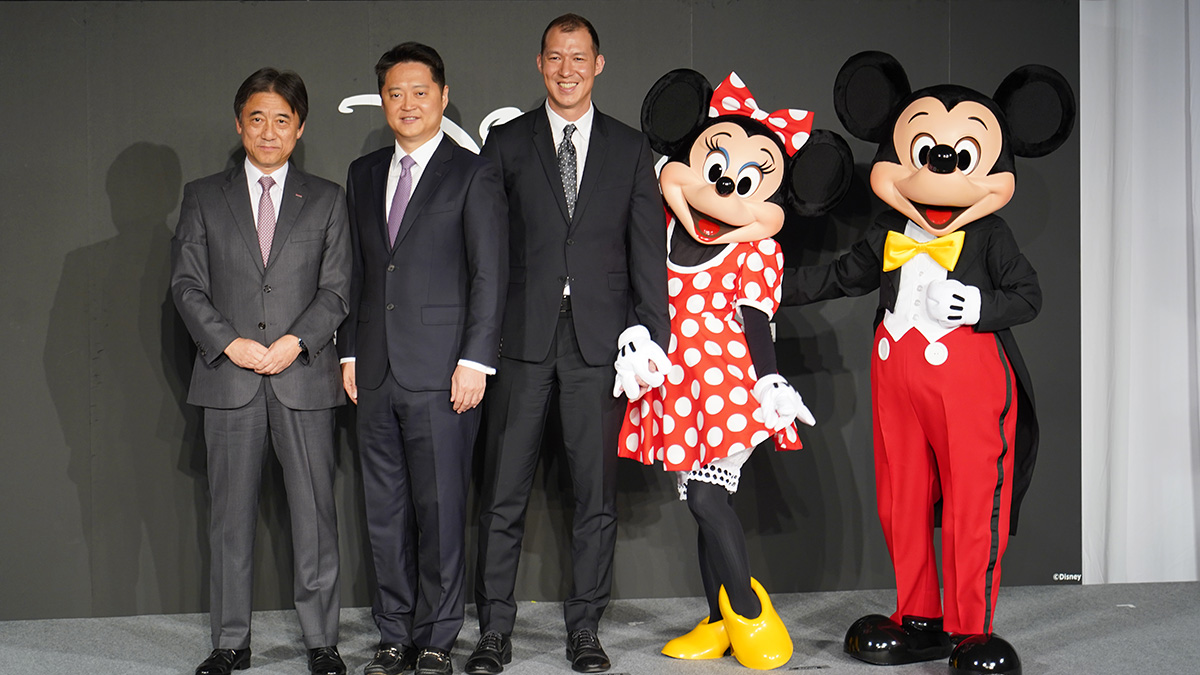 ディズニーとNTTドコモ